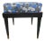 French Maison Jansen Style Ebonized Ottoman For Sale