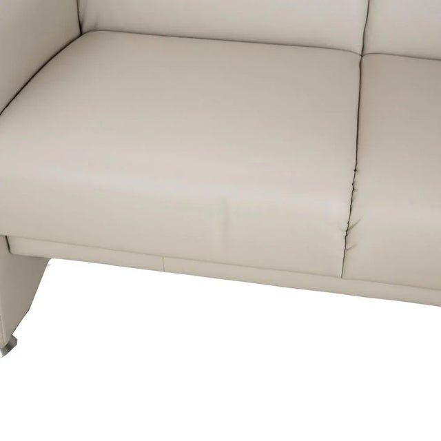 Model 6001 3-Seater Sofa in Grey Leather from Himolla For Sale - Image 4 of 11