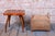 Czech Art Deco Stool in Wood and Hemp, 1940s For Sale - Image 4 of 14