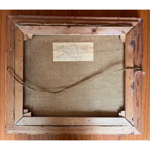 Vintage Painting by Danish Artist Arnold William Pedersen For Sale - Image 11 of 12