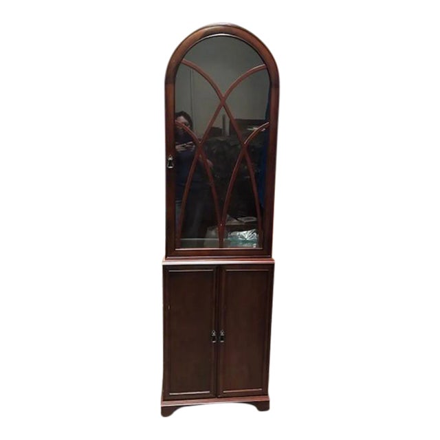 Mid 20th Century Curio Display Cabinet For Sale