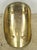 Metal Vintage Brass Plated Steel Firewood Log Holder For Sale - Image 7 of 8