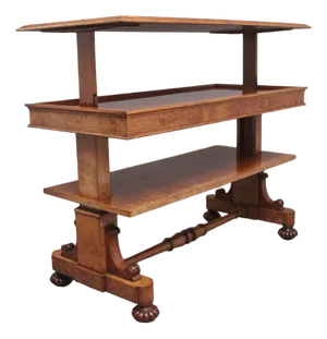 Early 19th Century Pollard Oak Dumb Waiter