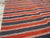 Galerie Shabab Collection Red & Black Mid-20th Century Handmade Turkish Flat-Weave Kilim Accent Rug For Sale In New York - Image 6 of 10