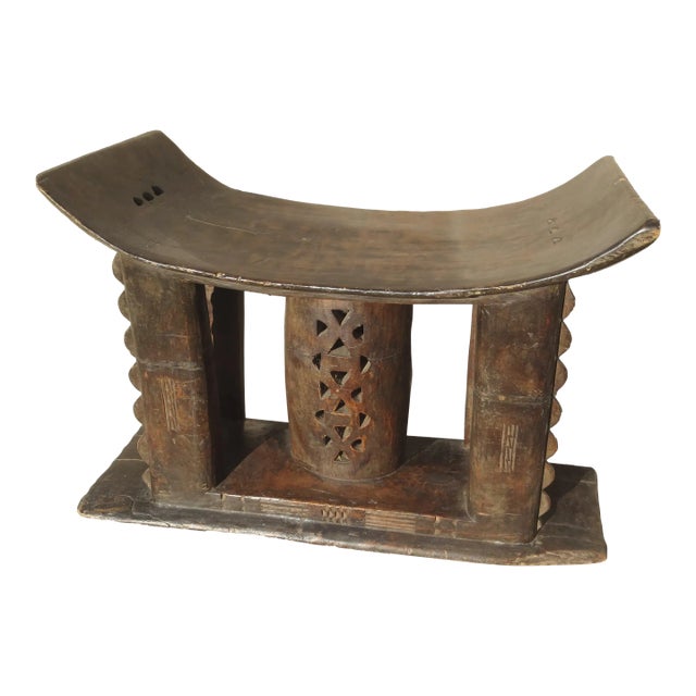 Antique Ashanti African Womens Stool For Sale