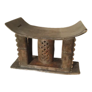 Antique Ashanti African Womens Stool