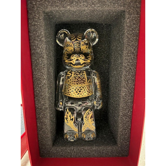 This Baccarat Be@rbrick Dragon is a limited edition collectible crafted in France from clear Baccarat crystal with refined...