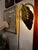 Vintage Italian Leaf Brass Wall Lamp by Tommaso Barbi, 1970s Marked Chapman For Sale - Image 10 of 12