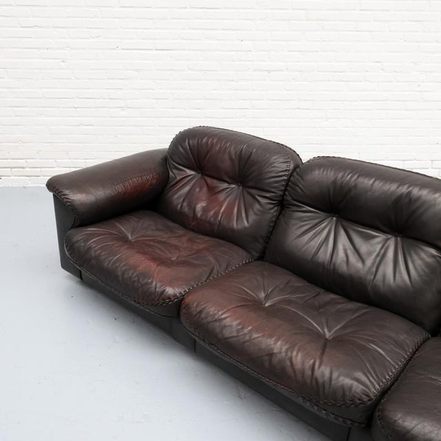Wood DS-101 3-Seater Sofa from de Sede, 1970s For Sale - Image 7 of 18