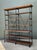 Vintage French Plank Wood and Metal Industrial Bookshelf For Sale - Image 10 of 12