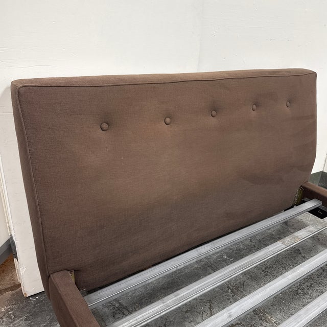 Queen Size Room & Board Hoffman Bed Frame For Sale In San Francisco - Image 6 of 12