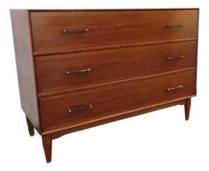 Mid 20th Century Ramseur Furniture Mid Century Modern Small Dresser Chest 6170