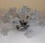 Mid-Century Modern Mid-Century Flush Mounted Sputnik Chandelier With Murano Style Glass Flowers For Sale - Image 3 of 5