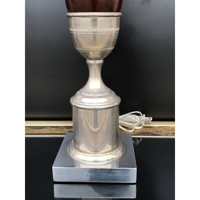 Maison Charles Pineapple Lamp Style of Maison Charles in Faux Tortoise Shell For Sale - Image 4 of 7