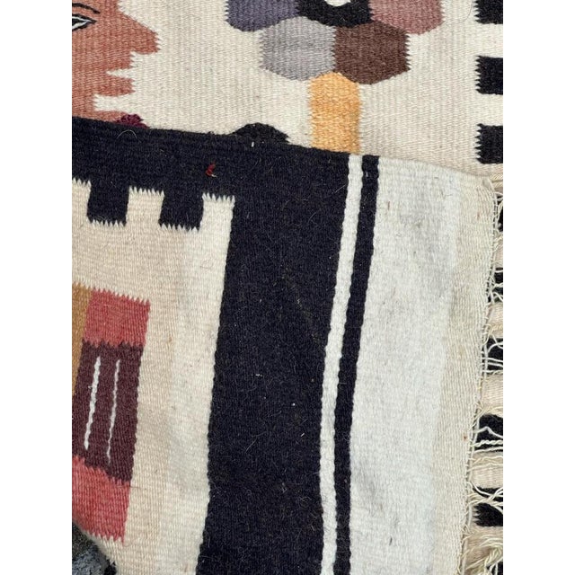 Vintage Mexican Tapestry, 1980s For Sale - Image 10 of 11