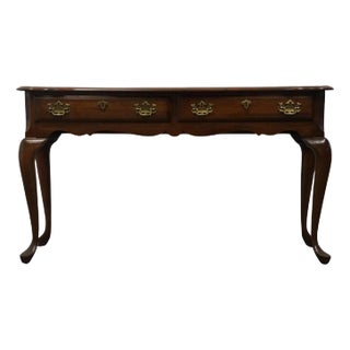 Pennsylvania House Solid Cherry Traditional Style 48" Accent Sofa Table For Sale