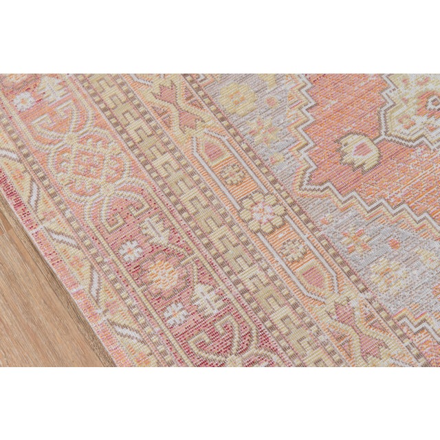 American Momeni Isabella Ranbir Pink 4' X 6' Area Rug For Sale - Image 3 of 6