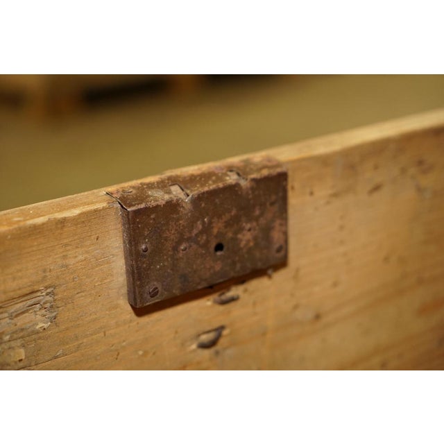 Romanian Blanket Chest with Church Painting, 1880s For Sale - Image 17 of 18