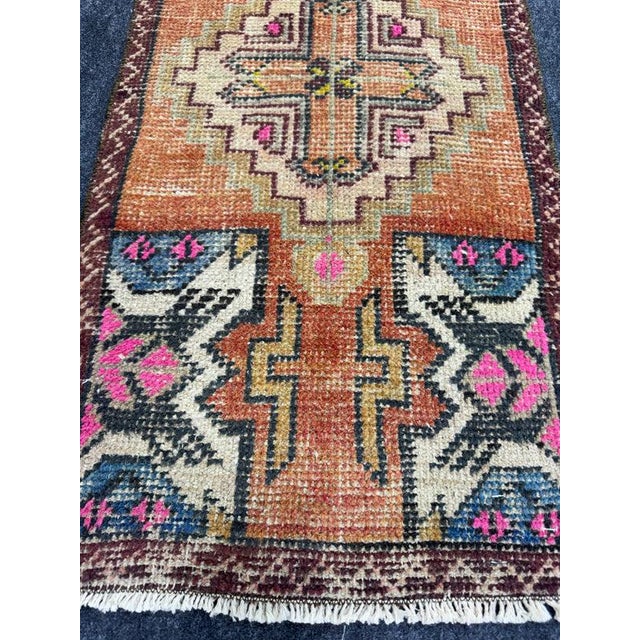 Contemporary Turkish Yastik Rug 1'6" x 3'1" For Sale - Image 3 of 5