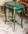 Green Accent Table With Bronze Ormolu Mounts & Hand-Gilded Details For Sale - Image 4 of 4