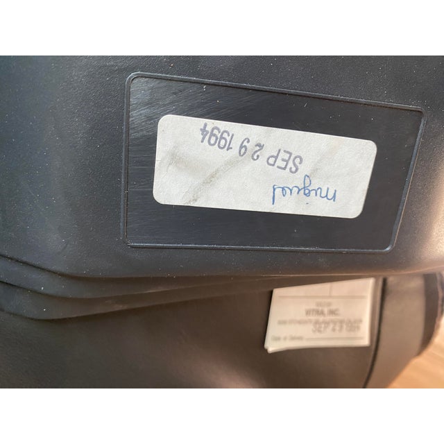 Ebony 1990s Vitra Executive Chair For Sale - Image 8 of 12