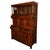 Brown Antique Early 18th Century Carved Oak Welsh CWPWRDD Tridarn Cupboard Cabinet 1730 For Sale - Image 8 of 16