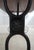 Scrolled Iron Base Coconut Top Dining Room Table For Sale - Image 10 of 14