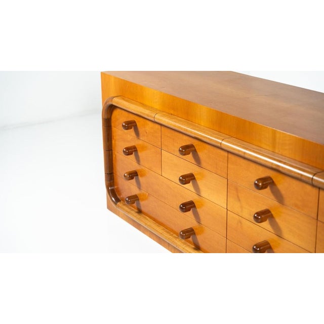 Mid-Century Walnut Sideboard with Drawers, Italy, 1960s For Sale - Image 4 of 13