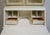 Ethan Allen Country French Collection Off White 32" Secretary Desk W. Display Hutch - Hand Painted Accents 26-9204 / 26-9205 For Sale - Image 9 of 18