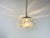 Mid-Century Modern Transparent Glass Pendant Lamp by Koch & Lowy for Peill and Putzler, 1960 For Sale - Image 3 of 13