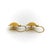 1980s Vintage 22k Gold Hand-Granulated Sunflower Earrings, Pair For Sale - Image 5 of 10