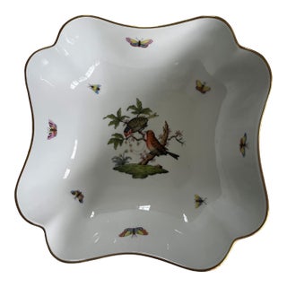 1990s Herend Handpainted Bowl For Sale