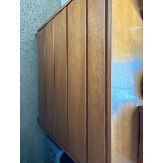 1950s 1950s Conant Ball Solid Birch Mid-Century Modern Highboy Dresser For Sale - Image 5 of 8