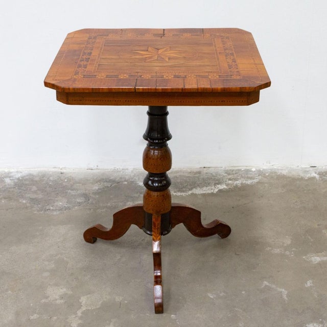 Mid-19th Century Inlaid Rolo Coffee Table For Sale - Image 10 of 10