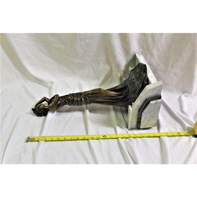 1990s Mid Century/Modern Deco Sculpture Bronze For Sale In Los Angeles - Image 6 of 18