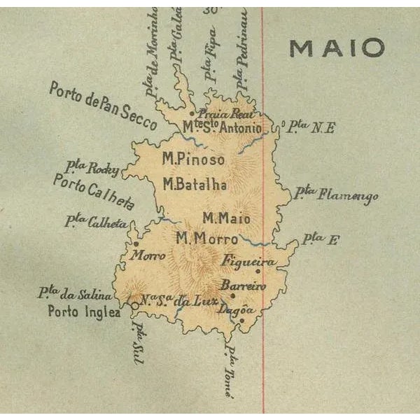 Map of Portugal's Atlantic Archipelagos, 1903 For Sale - Image 10 of 12