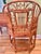 Wood 1970s Brighton Pavilion Style Tortoiseshell Bamboo & Cane Chinoiserie Armchair For Sale - Image 7 of 12