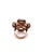 Gemstone Bochic "Capri" Vintage Ruby, Amethyst & Blue Topaz Ring Set In 18K Gold & Silver For Sale - Image 7 of 18