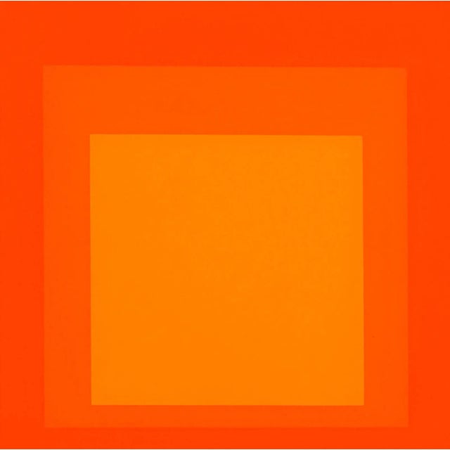 "Homage to the Square" serigraph by Josef Albers from the monumental "Formulation : Articulation" published by Harry N....
