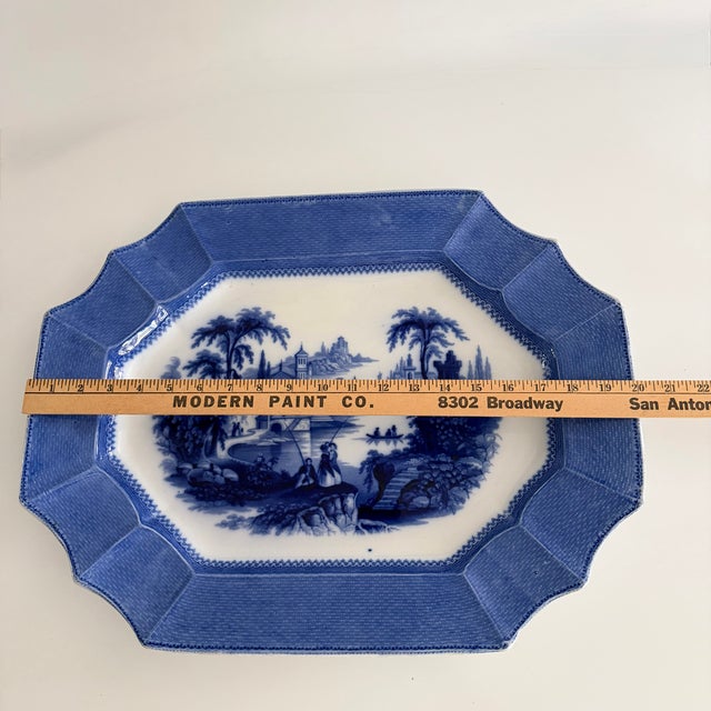 Mid 19th Century Copeland Late Spode Transferware Platter For Sale - Image 16 of 16