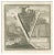Luigi Vanvitelli, Letter V, Etching, 18th Century For Sale