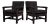 Newly Upholstered Luxe Chocolate Brown Pinstripe Velvet Parsons Chairs, a Pair For Sale