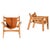 Oak and Leather Easy Chairs by Sergio Rodrigues for Oca, 1970s, Set of 2 For Sale - Image 12 of 12