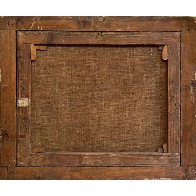 Flemish Artist, Landscape, Oil on Canvas, 18th Century For Sale - Image 8 of 9