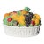 Bordallo Pinheiro Ceramic Fruit Basket Serving Dish For Sale
