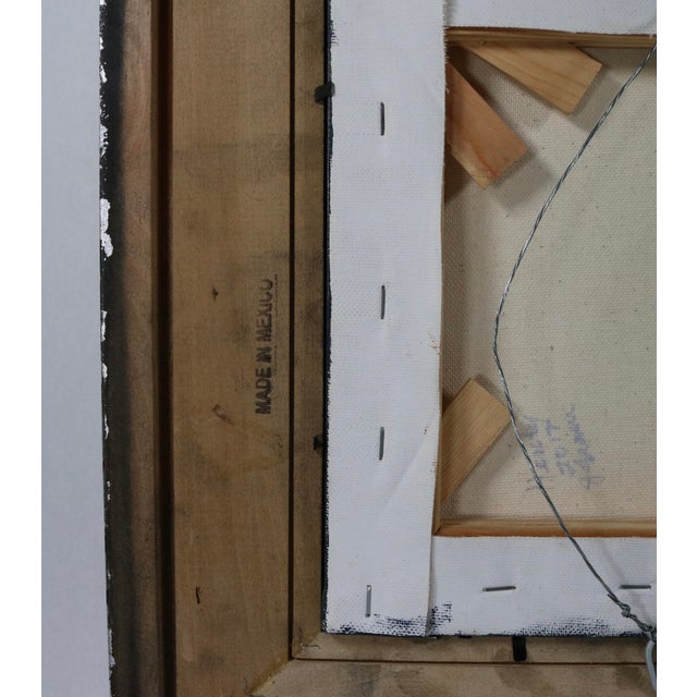 Boston Terrier Dog Portrait Oil Painting “Henry” Signed For Sale - Image 11 of 14