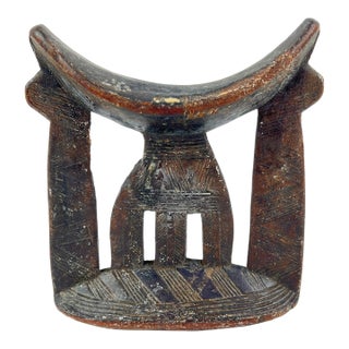 Early 20th Century Wooden Headrest Ethiopia For Sale