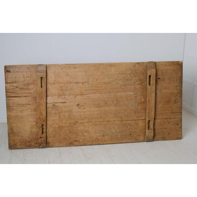 Large Baroque Farm Table, Northern Sweden, 1750 For Sale - Image 10 of 11