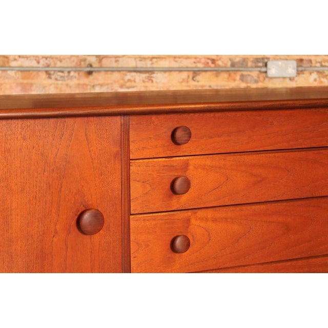 1960s Mid-Century Modern Afromosia Sideboard by A. Younger Ltd, England, 1960s For Sale - Image 5 of 14