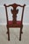 Pair Bench Made Chippendale Mahogany Side Chairs For Sale - Image 4 of 12